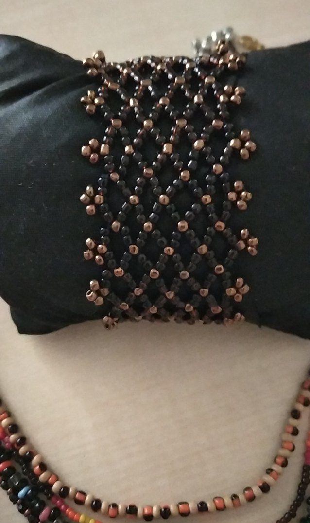 Renkli Boncuklu Bohem Kadın Kolye - Görsel 3