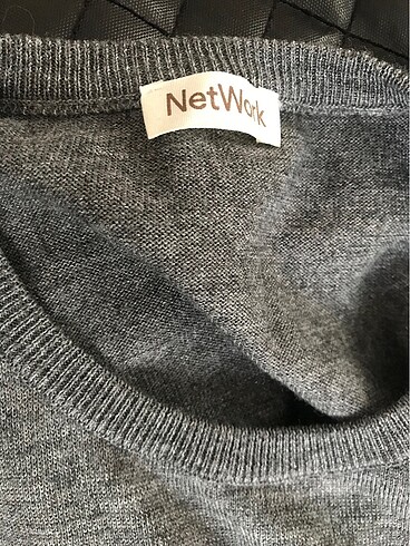 l Beden gri Renk Network kazak