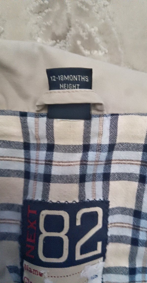 Bej Erkek Çocuk Keten Ceket - Görsel 3