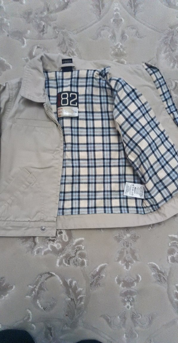 Bej Erkek Çocuk Keten Ceket - Görsel 2