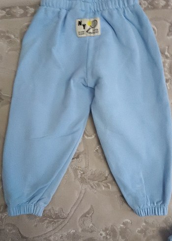 Mavi Rahat Kesim erkek Eşofman Altı 2 adet - Görsel 2