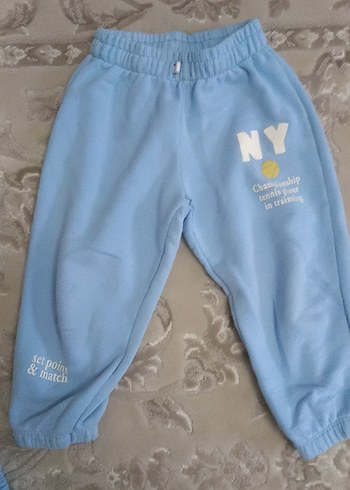 Mavi Rahat Kesim erkek Eşofman Altı 2 adet - Görsel 3