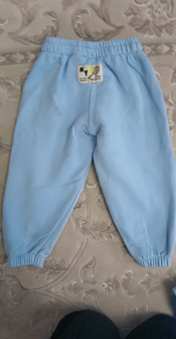 Mavi Rahat Kesim erkek Eşofman Altı 2 adet - Görsel 2