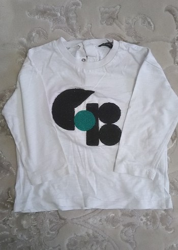 Erkek Çocuk Kahverengi Baskılı  3 adet uzun kollu  tişört - Görsel 4