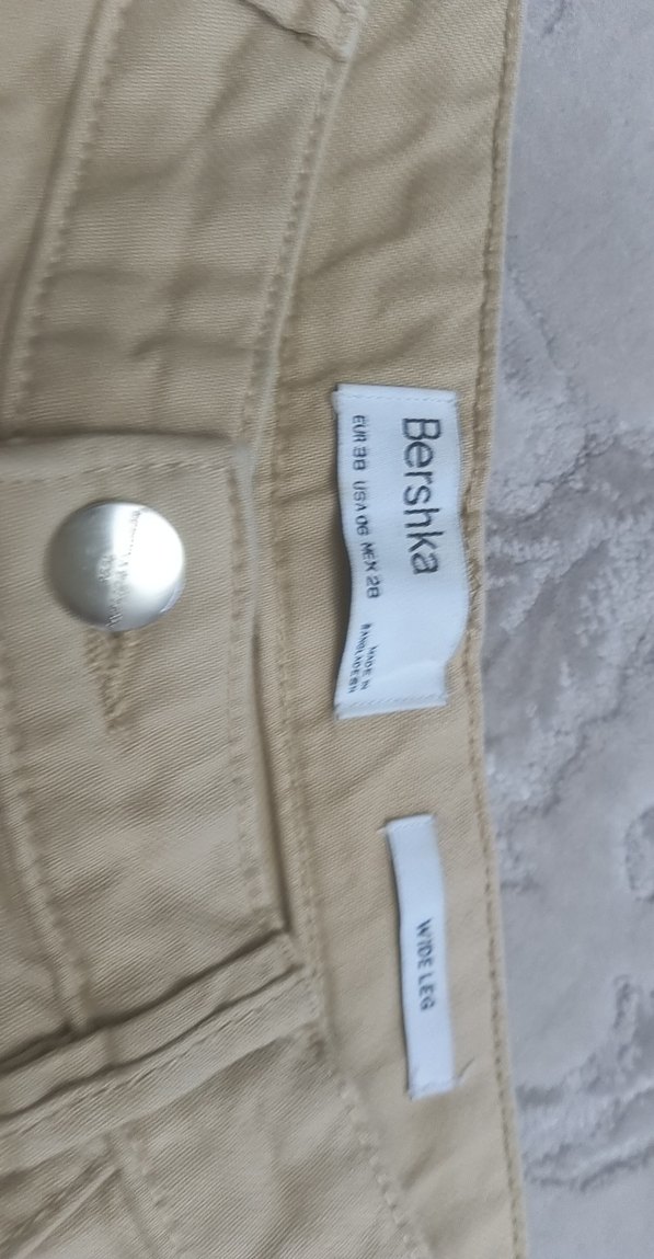 Bej Kadın Regular Fit Pamuklu Jean - Görsel 4