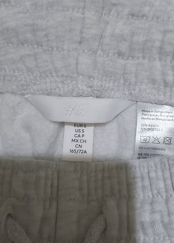 Gri Eşofman Altı Rahat Kesim,2 adet uzun kollu fitilli tişört - Görsel 3