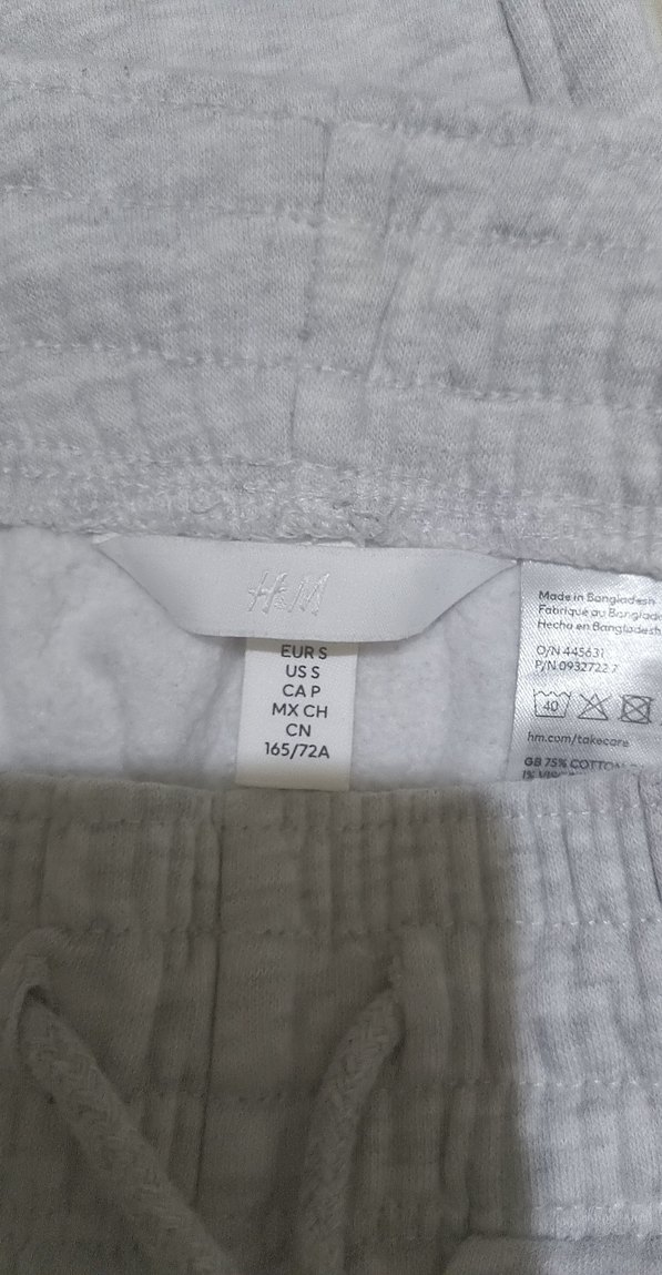 Gri Eşofman Altı Rahat Kesim,2 adet uzun kollu fitilli tişört - Görsel 3