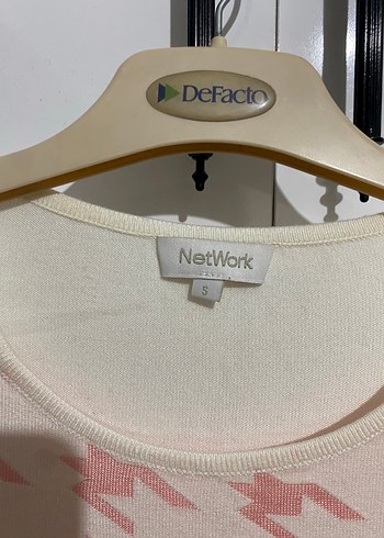 s Beden gri Renk Gri Kısa Kollu Desenli Pamuklu Kadın Tişört