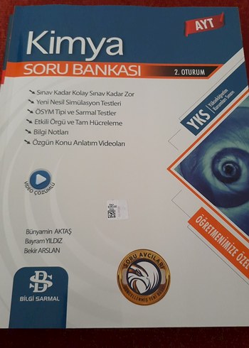 Kimya Soru Bankası AYT 2. Oturum