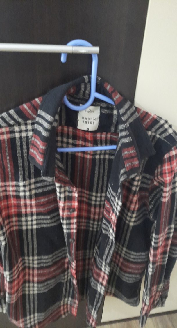 Düğmeli Çok Renkli erkek Gömlek - Görsel 5