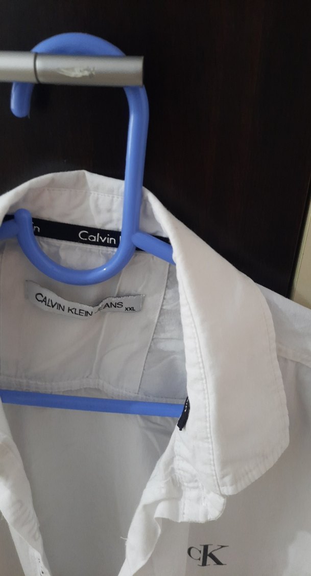 Erkek Beyaz Pamuklu Uzun Kollu Gömlek - Görsel 2