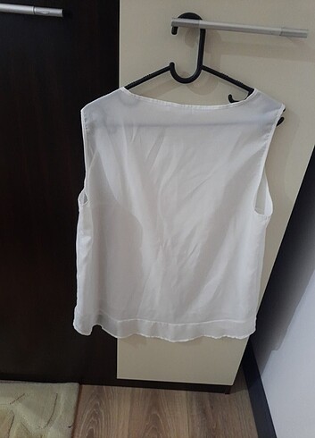 40 Beden beyaz Renk Koton bluz