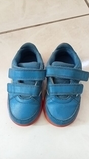 Erkek bebek orjinal Adidas spor ayakkabı 