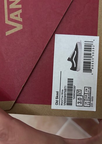 Vans Vans erkek çocuk spor ayakkabı