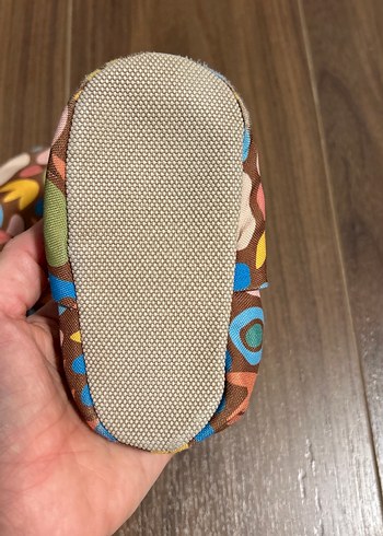 21 Beden çeşitli Renk Çiçek Desenli Bohem Kız Bebek ev ayakkabısı baby on the go