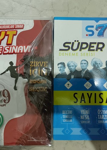 S7 Süper Sayısal Deneme Serisi ve TYT Seti ikisi 150TL