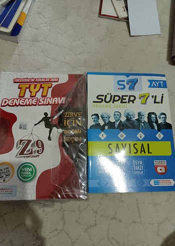 S7 Süper Sayısal Deneme Serisi ve TYT Seti ikisi 150TL