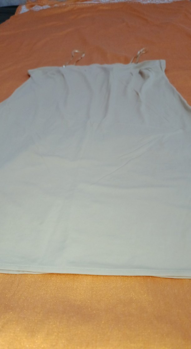 Bej JİLE MİNİ ELBİSE LİKRALI HAFİF - Görsel 3