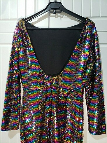 Zara PULLU ELBİSE