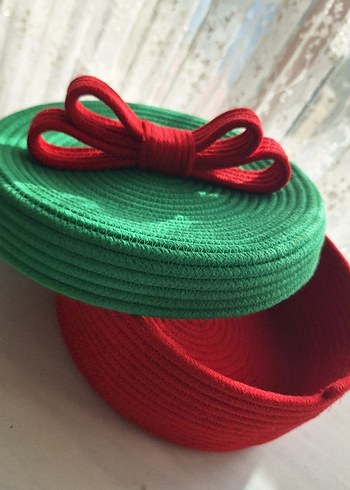 Renkli Kapaklı Saklama Sepeti - Görsel 2