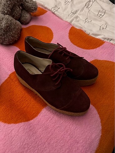 Elle Süet platform ayakkabı