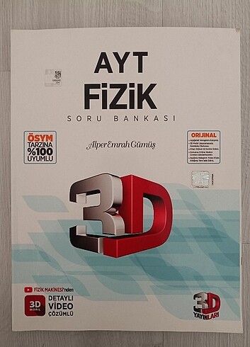 AYT fizik 3D