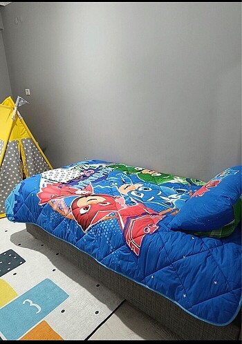 Beden Taç marka lisanslı tek kişilik uyku seti