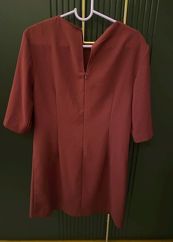 Kumaş ofis elbisesi - Görsel 4