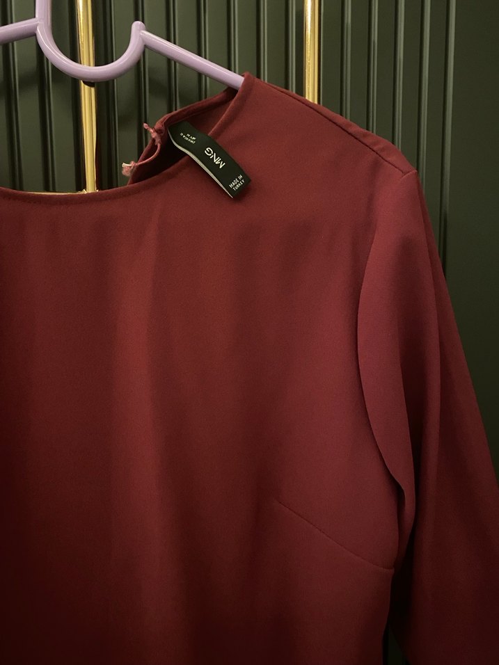 Kumaş ofis elbisesi - Görsel 2