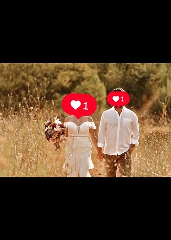 Beyaz V Yaka dantelli dış çekim elbisesi - Görsel 9