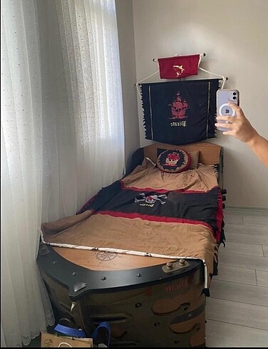 Beden Korsan gemi yatak çilek odası