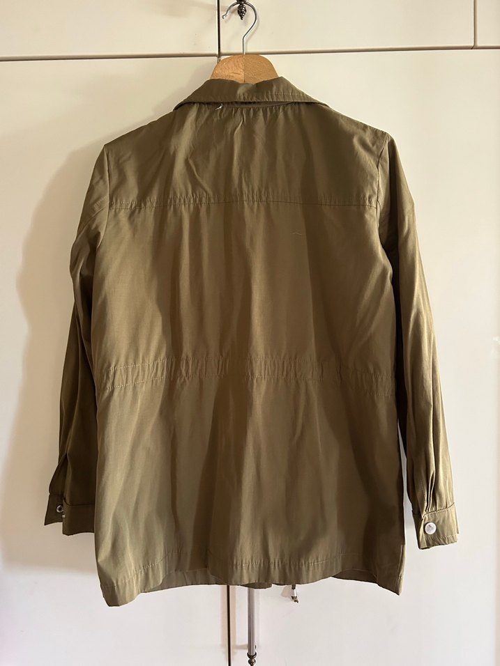 Düğmeli Midi Kadın Ceket - Görsel 3