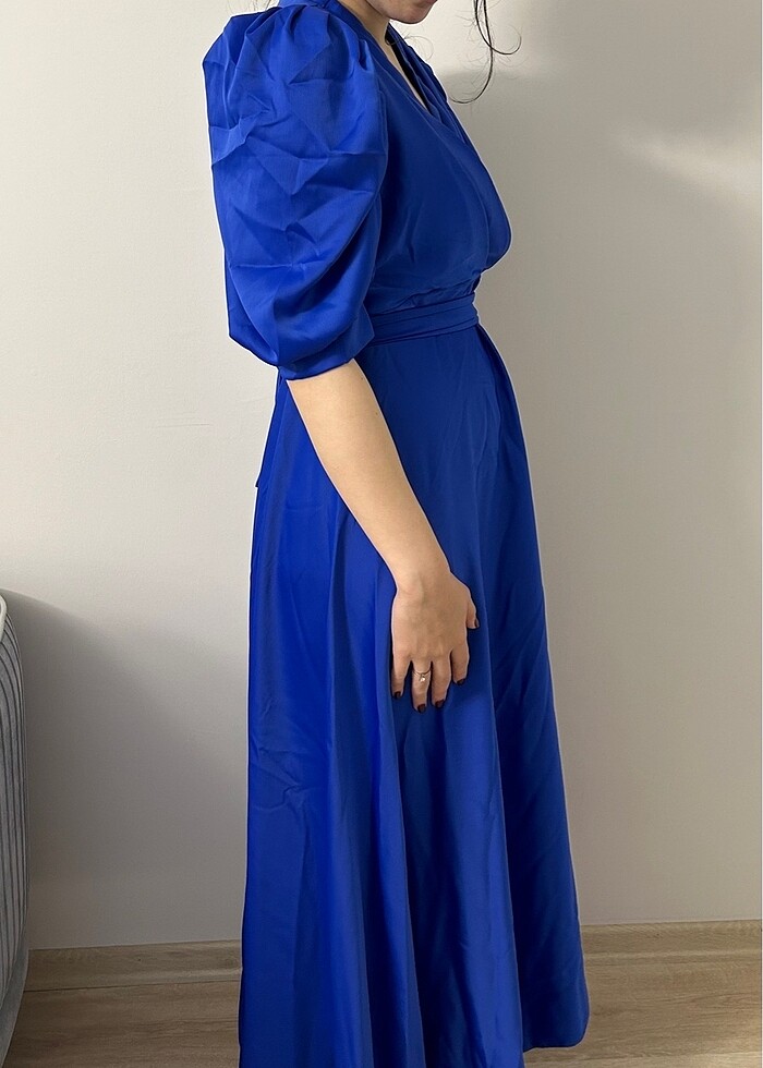 Mavi elbise - Görsel 3