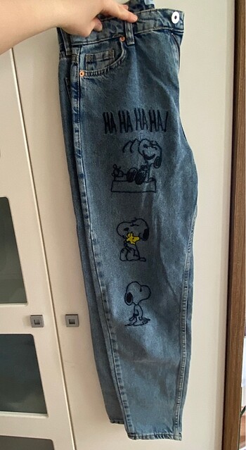 KOT PANTOLON MOM FİT