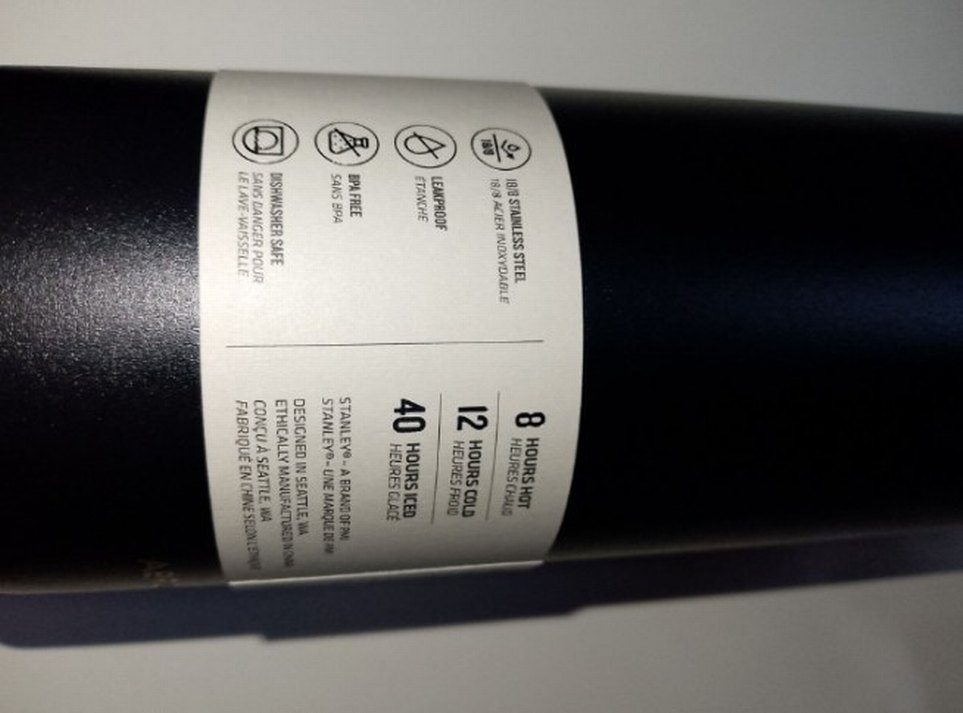 Stanley Siyah Termos 0.59 - Görsel 3