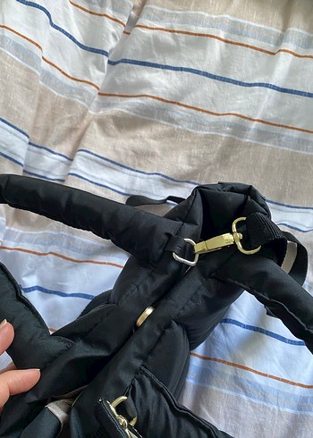 Kilitli Siyah Kadın Günlük Çanta - Görsel 3