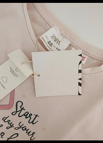 5 Yaş Beden Zara pijama Takımı 