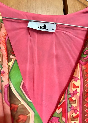 adL Bohem Mini Elbise - Görsel 5