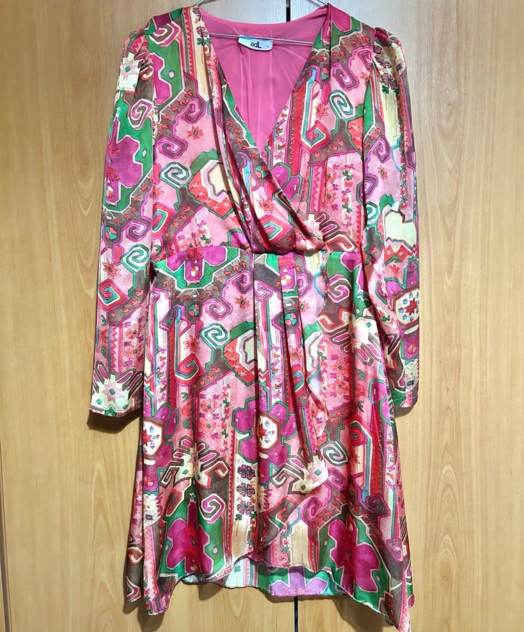 adL Bohem Mini Elbise - Görsel 3