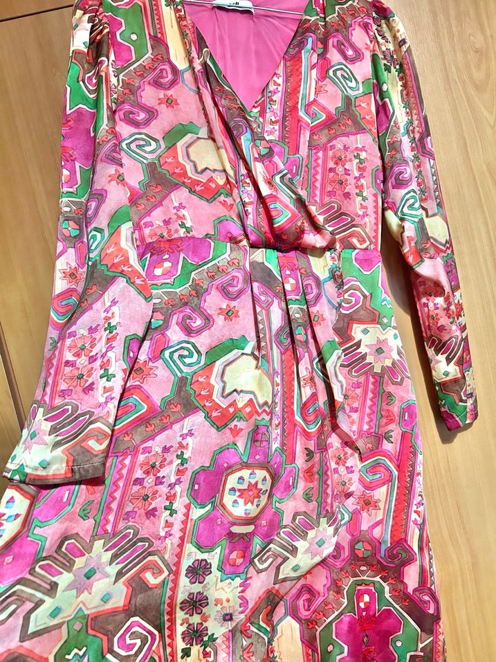 adL Bohem Mini Elbise - Görsel 2