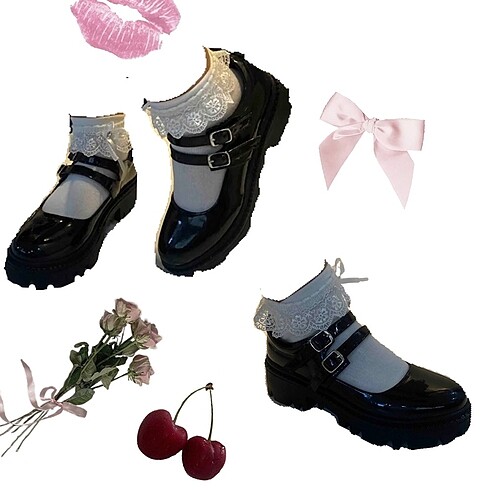 Lolita, gotik, mary jane ayakkabı