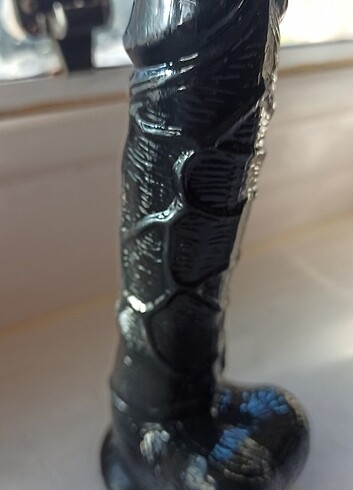 l Beden siyah Renk Dildo Vibratör yapay penis