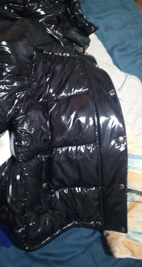 Erkek Moncler mont parlak - Görsel 3