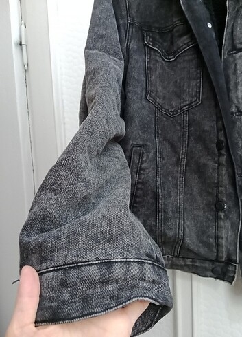 LC Waikiki erkek kot ceket - Görsel 6