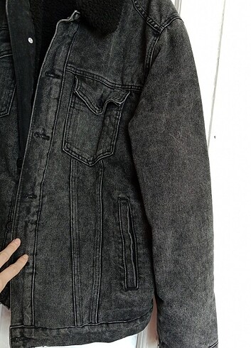 LC Waikiki erkek kot ceket - Görsel 9