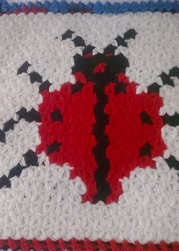 Renkli El Örgüsü Banyo lifleri - Görsel 8