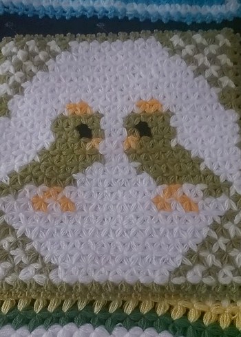 Renkli El Örgüsü Banyo lifleri - Görsel 5