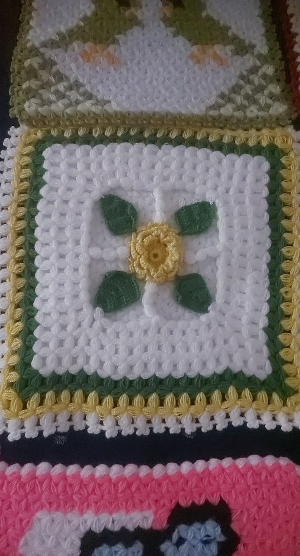 Renkli El Örgüsü Banyo lifleri - Görsel 3