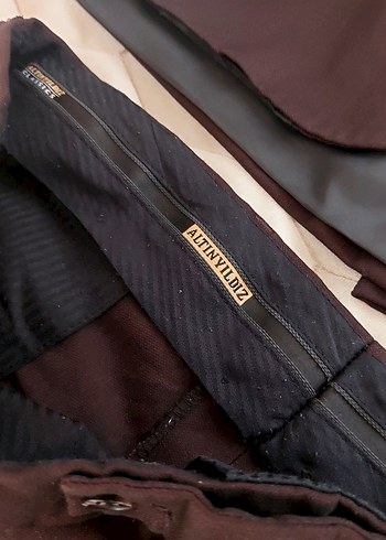 bordo Modern Klasik Erkek Takım Elbise - Görsel 6