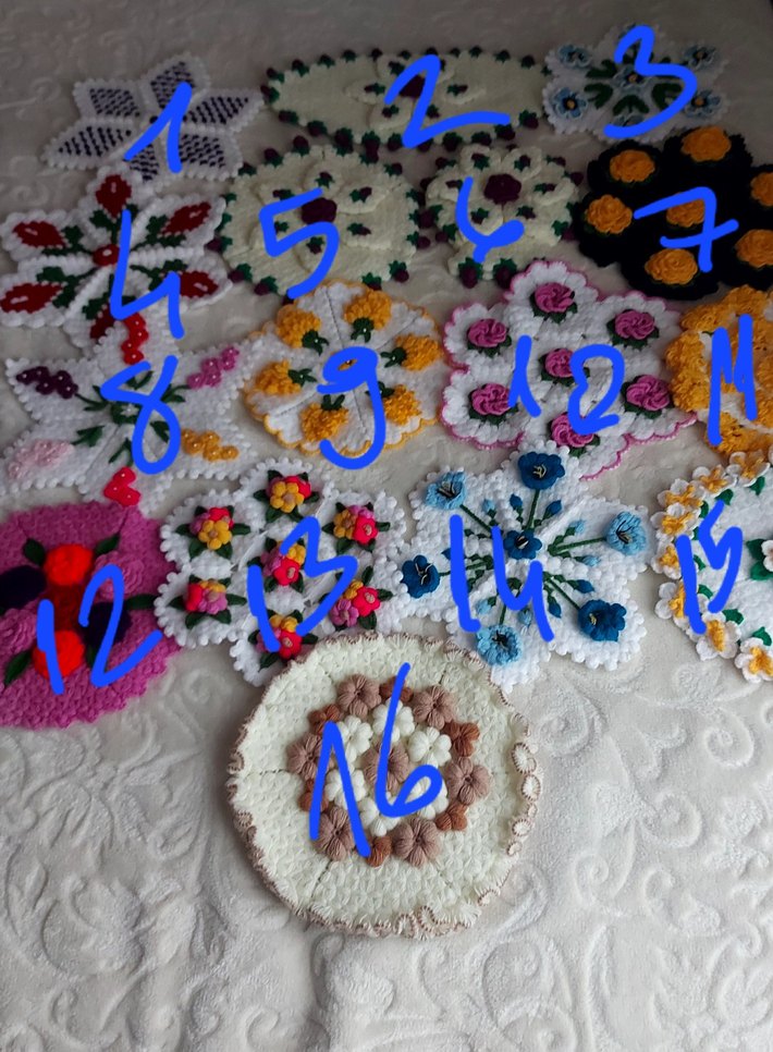 Renkli Çiçek Desenli Banyo lifleri - Görsel 4